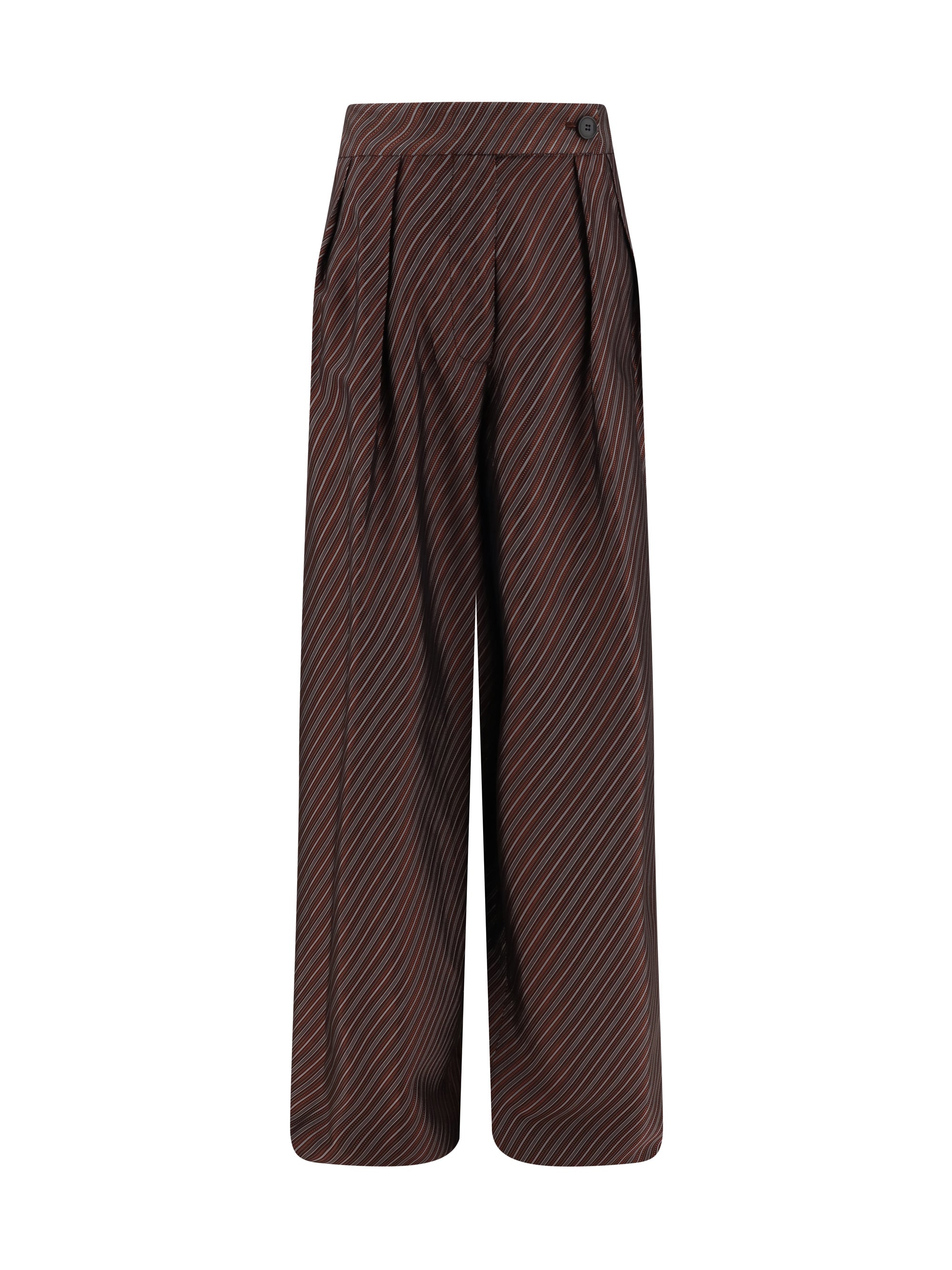 DRIES VAN NOTEN 40 pamplonain wide leg pants