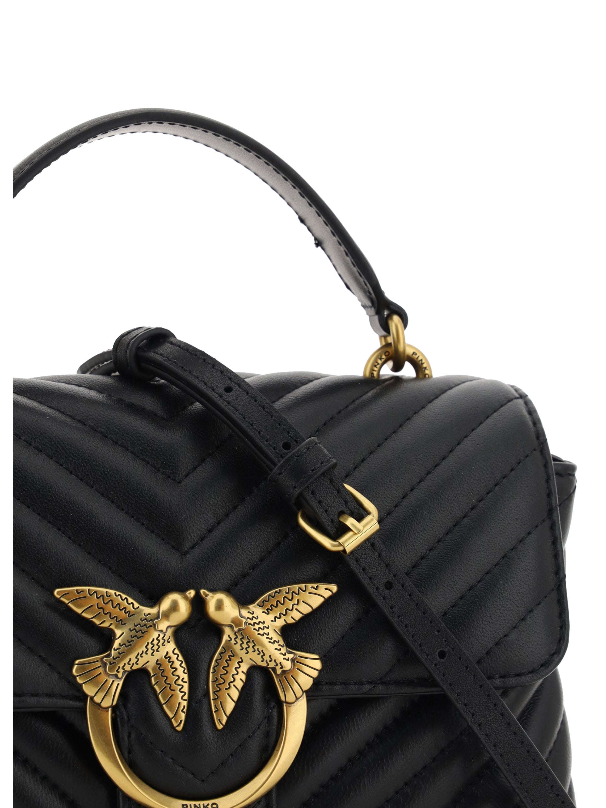 PINKO OS love lady mini handbag