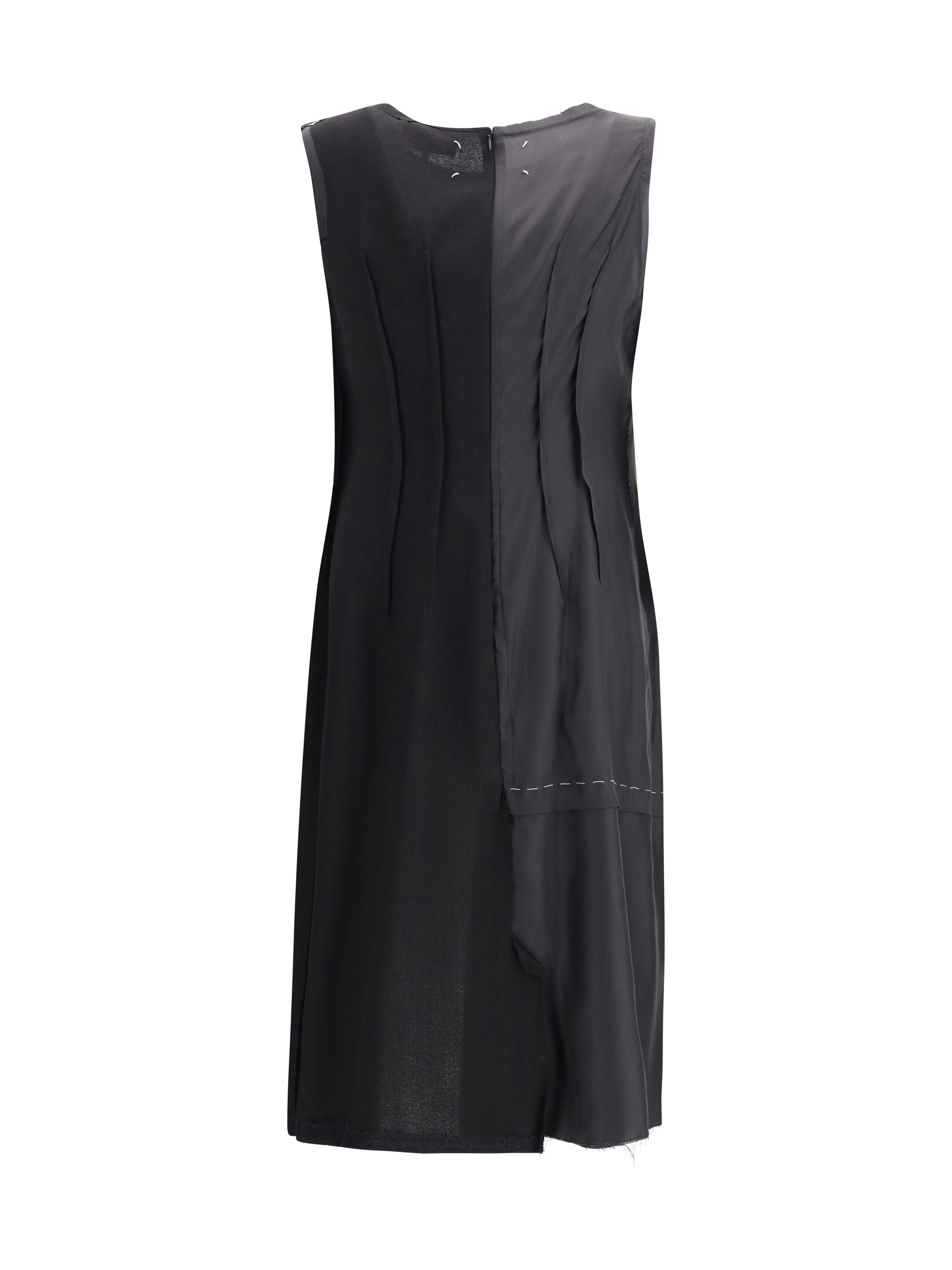 MARGIELA 40 virgin wool midi dress