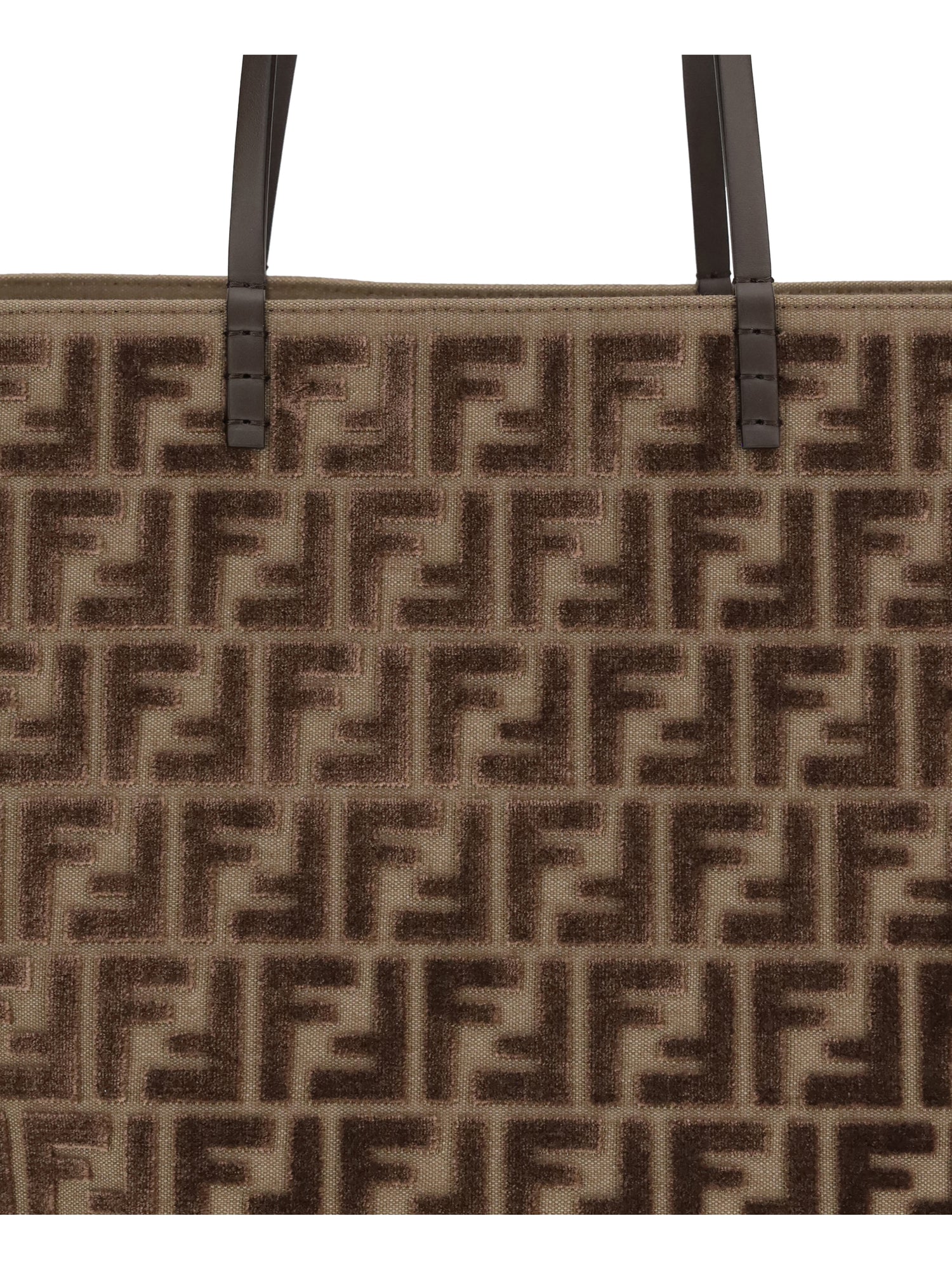 FENDI OS ff logos tote bag