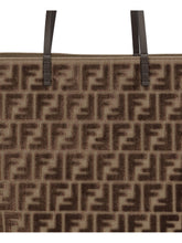 FENDI OS ff logos tote bag