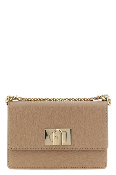 the furla 1927 mini crossbody bag is made of fine calf leather