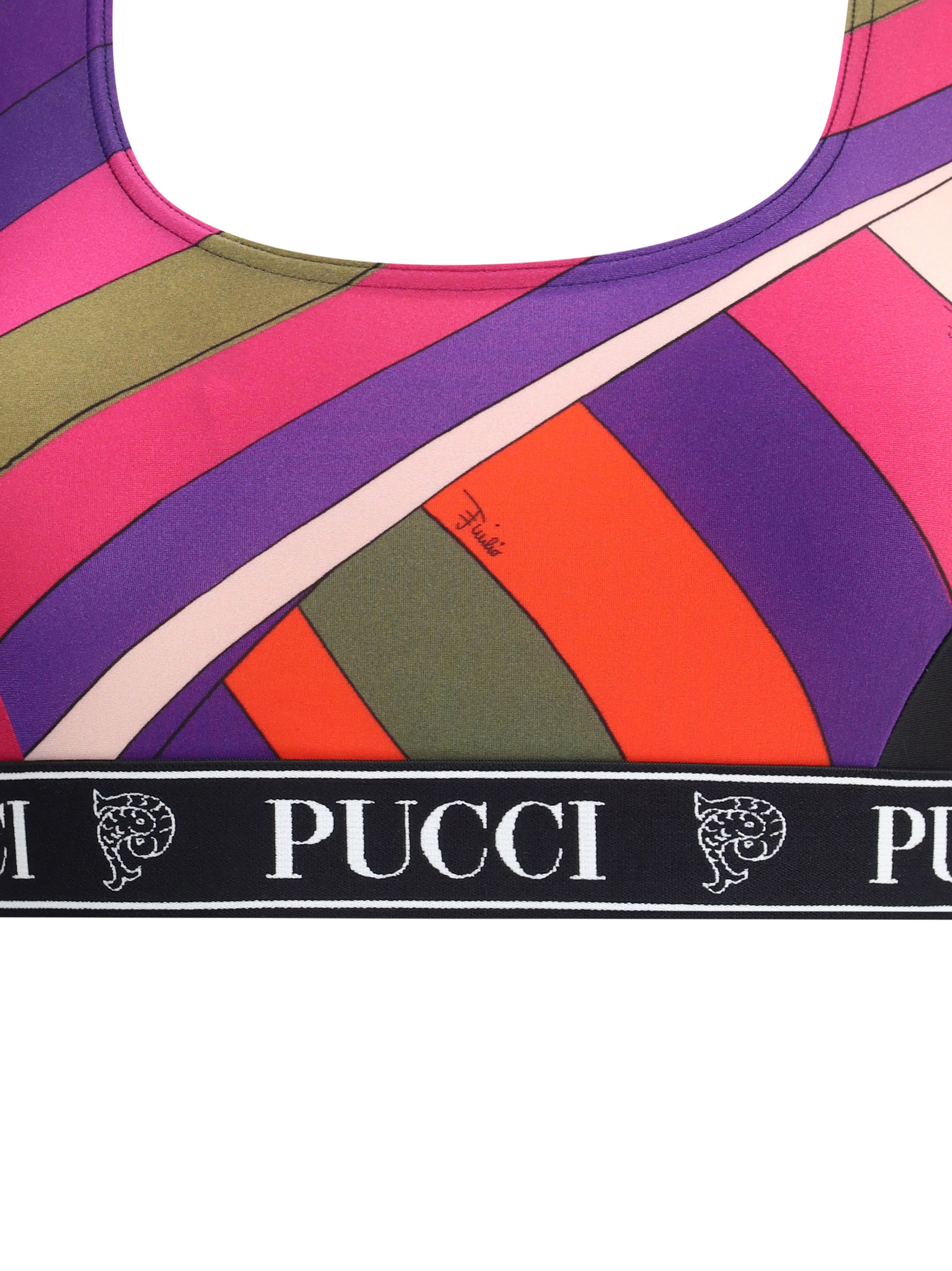PUCCI M sports bra in lycra