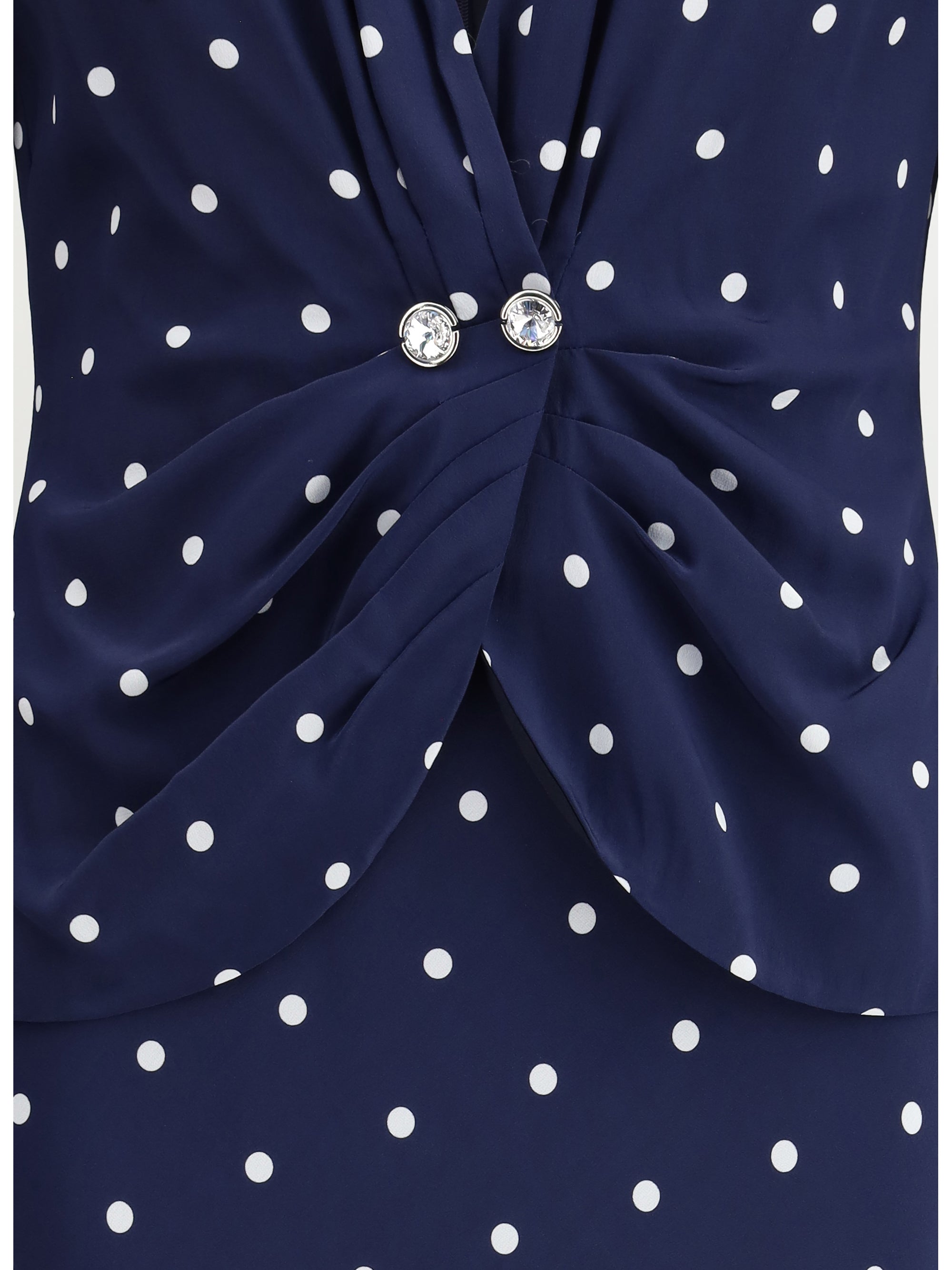 ALESSANDRA RICH 42 polka dot dress