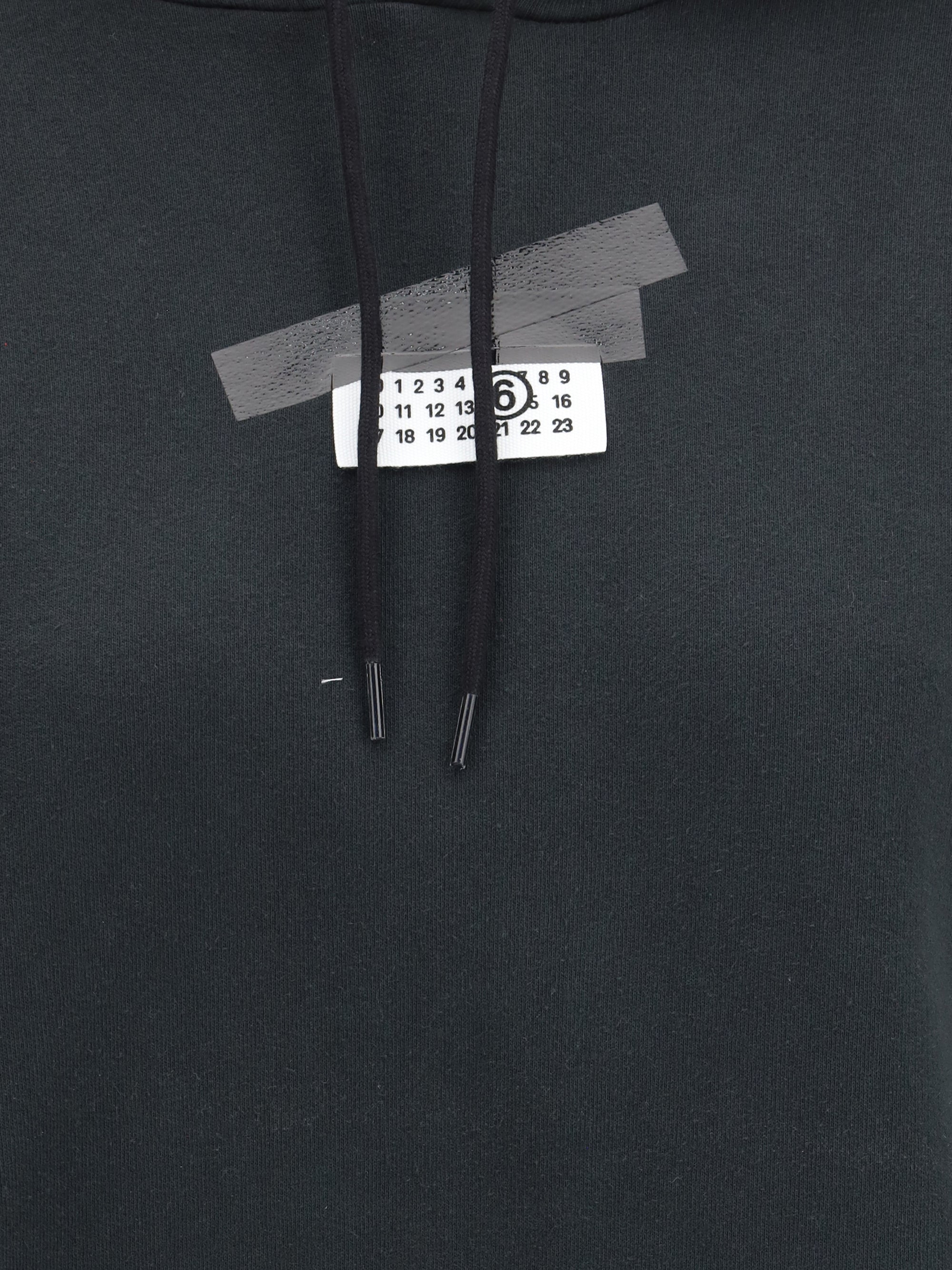 MM6 L hooded sweatshirt