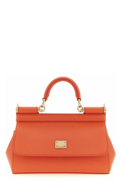 dauphine sicily mini calf leather handbag