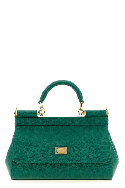 dauphine sicily mini calf leather handbag