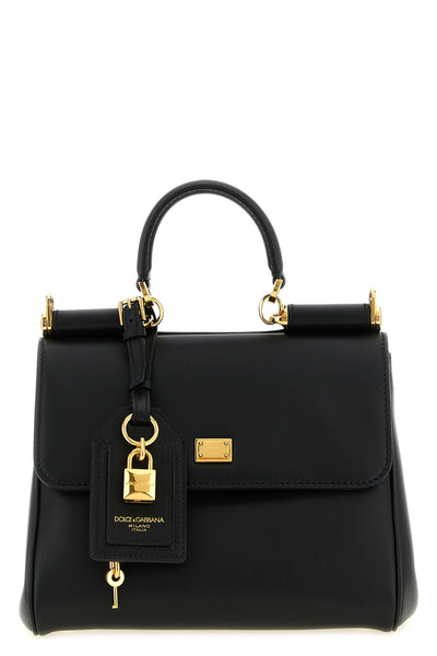 small my sicily handbag in plongé calf leather