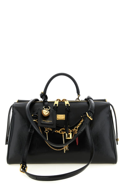 vittoria medium handbag in calf leather