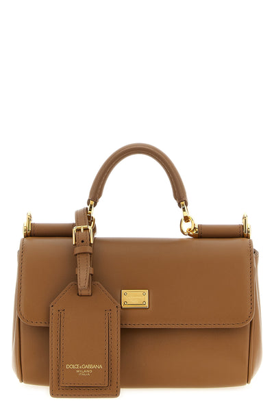 my sicily mini handbag in plongé calf leather