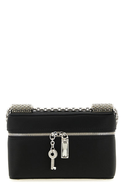 medium satin sicily crossbody bag