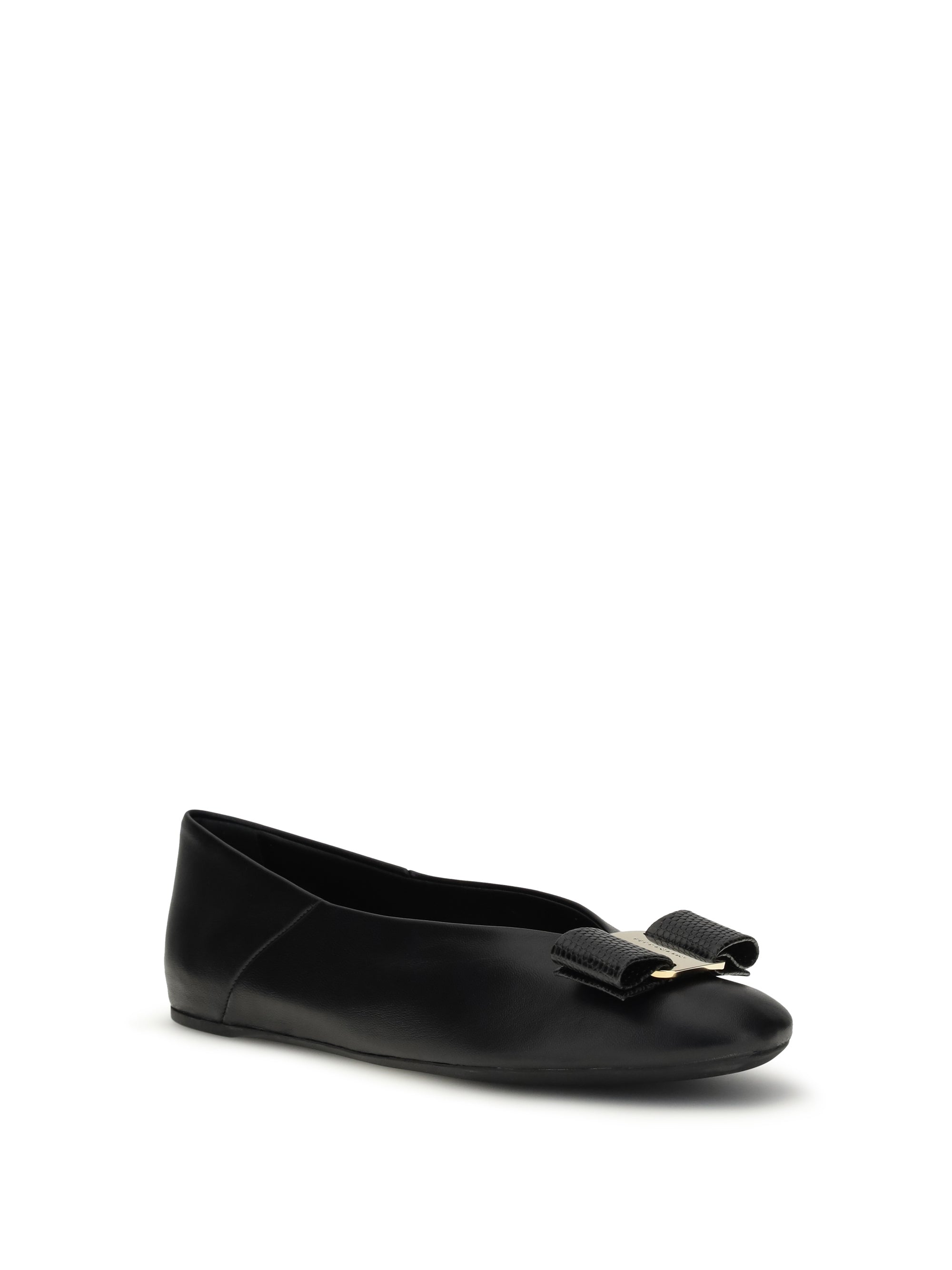 FERRAGAMO 5.5 vara bow ballerinas