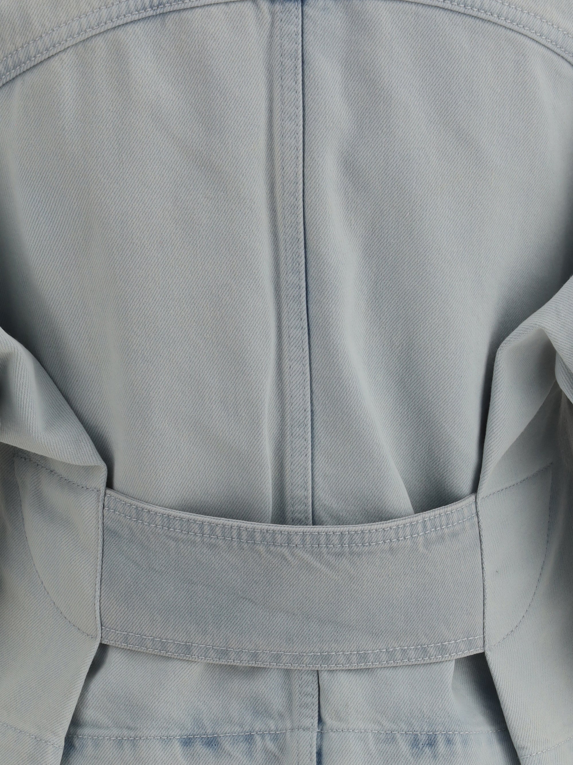 ALAIA 34 rounded denim jacket