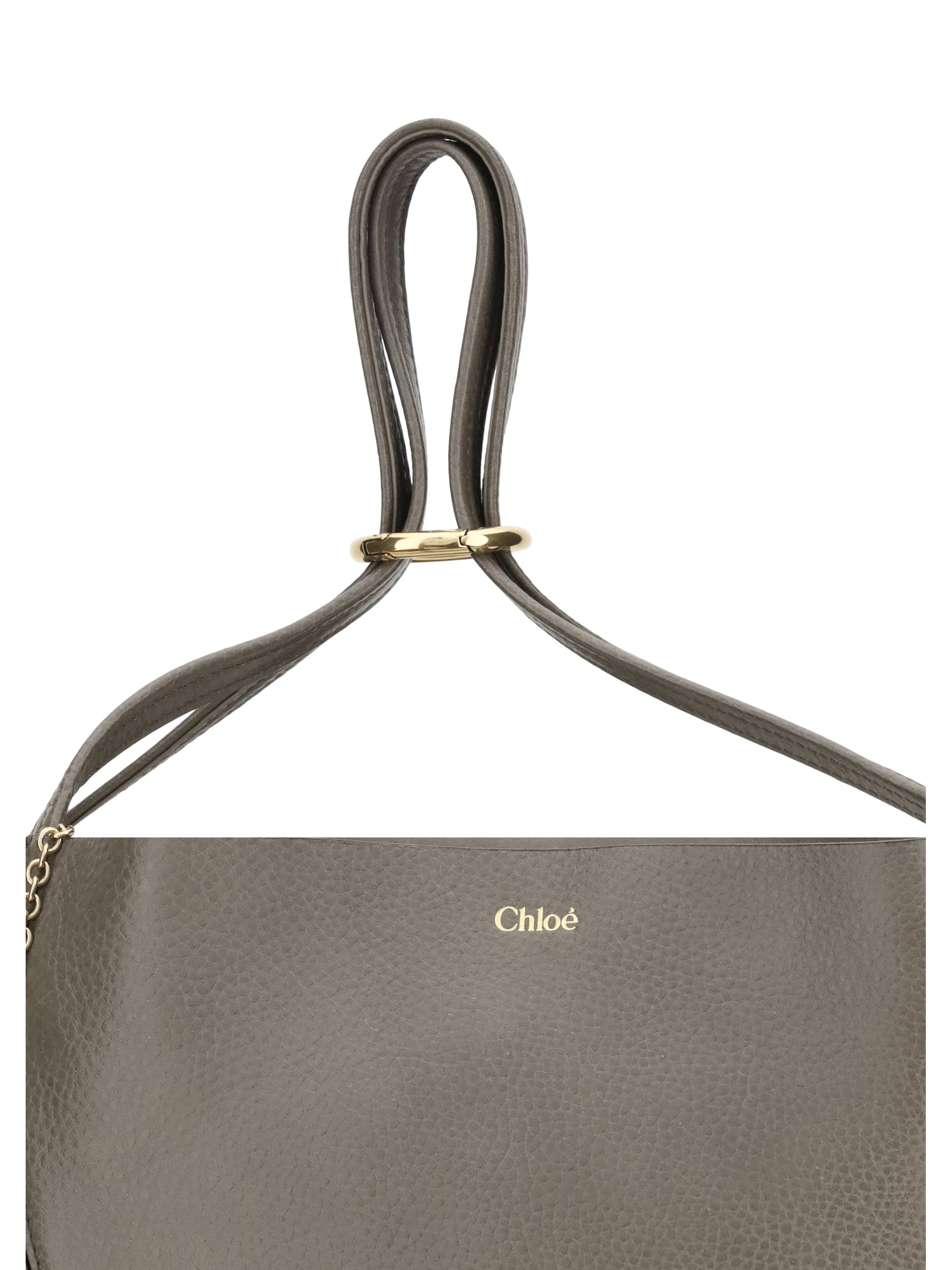 CHLOÉ OS spin large tote bag