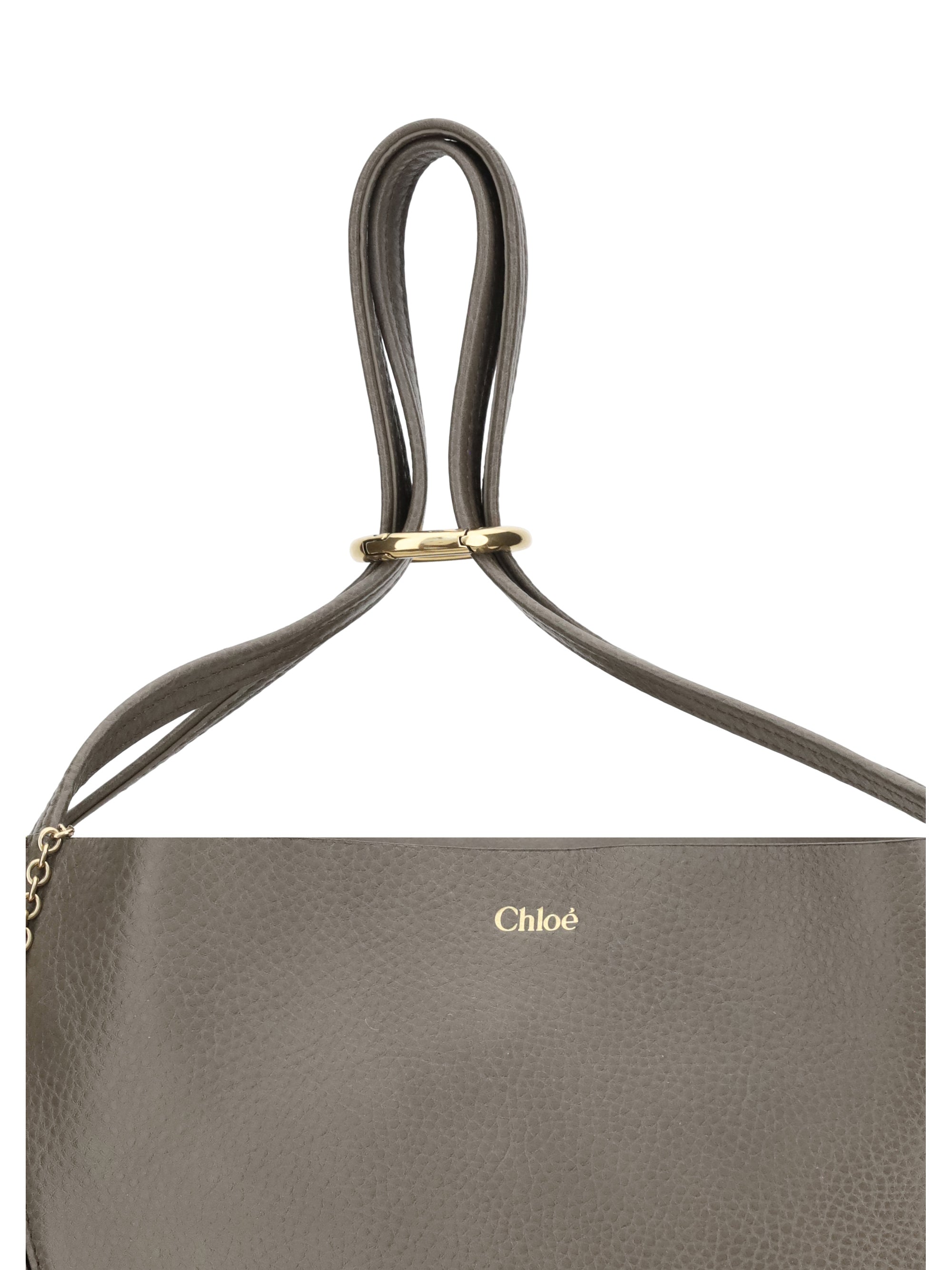 CHLOÉ OS spin large tote bag
