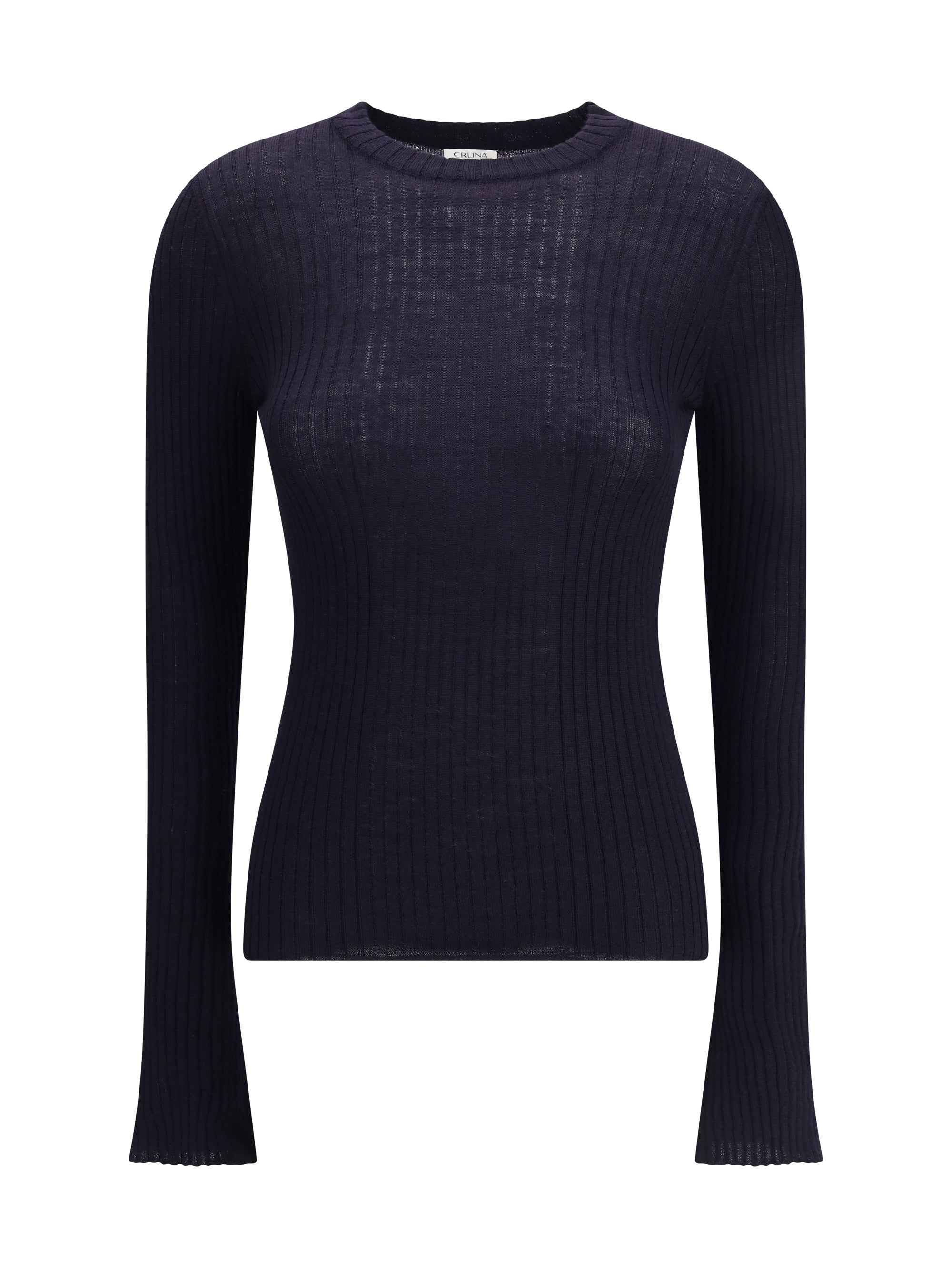 CRUNA 40 lightweight wool crew-neck sweater