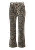 GANNI 26 animal print pants
