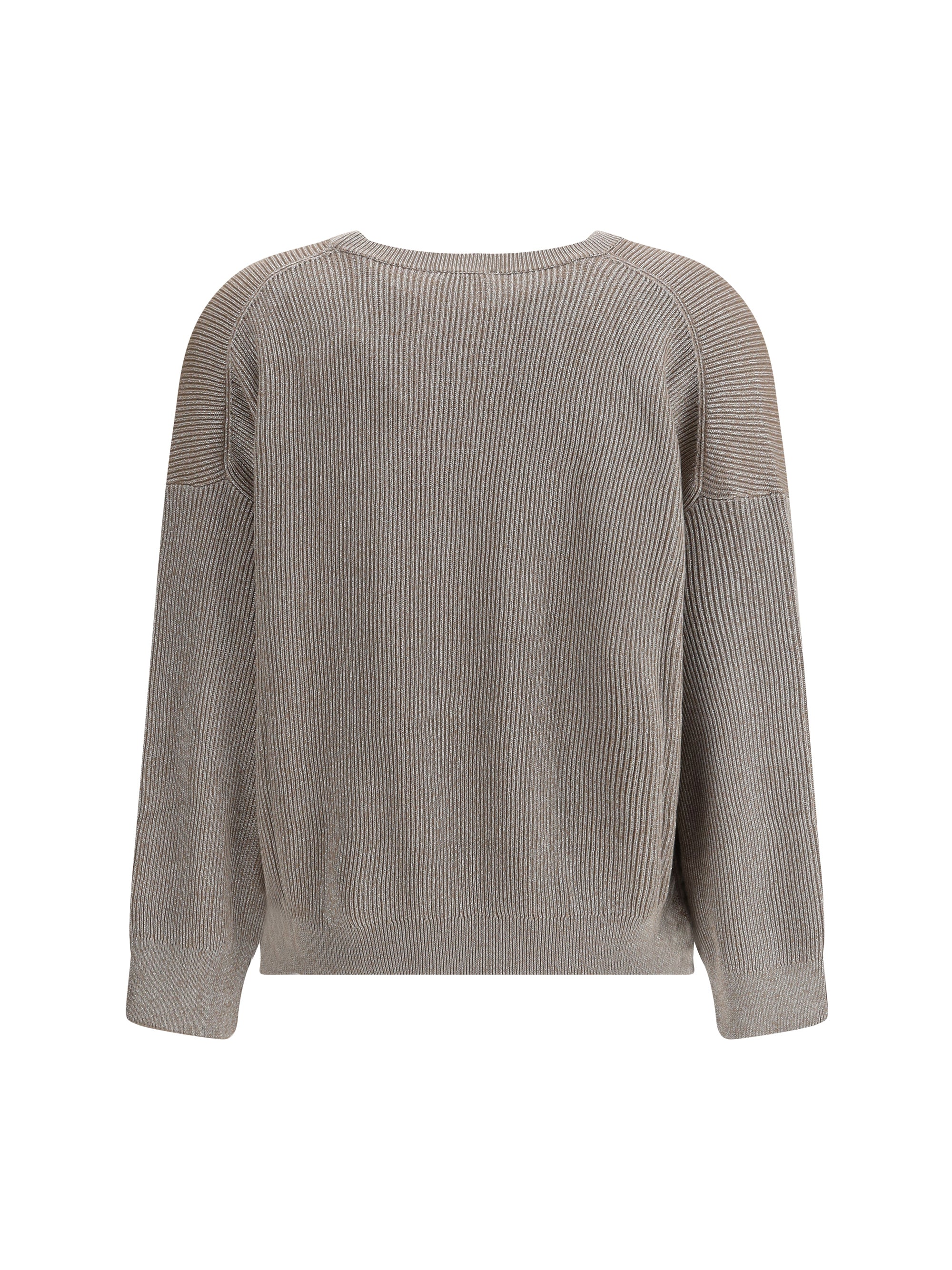 BRUNELLO CUCINELLI L lurex sweater