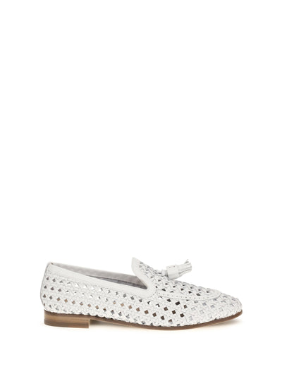 leather loafers