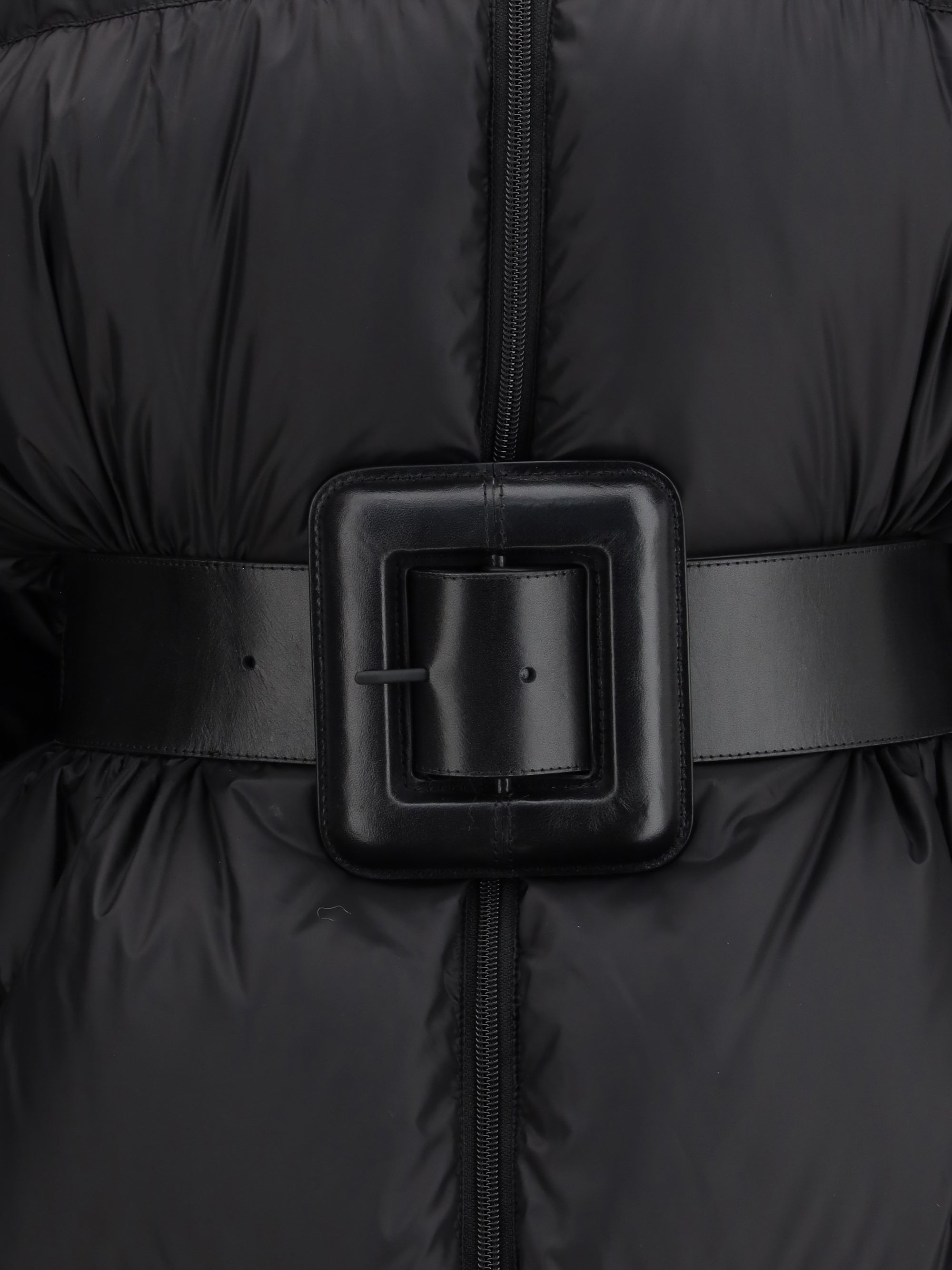 BALENCIAGA M belted hourglass short puffer