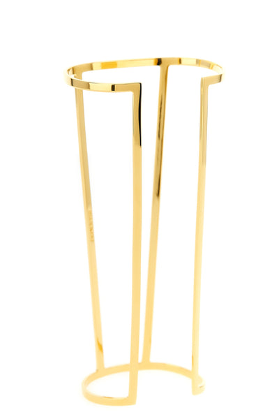 cut-out metal bangle