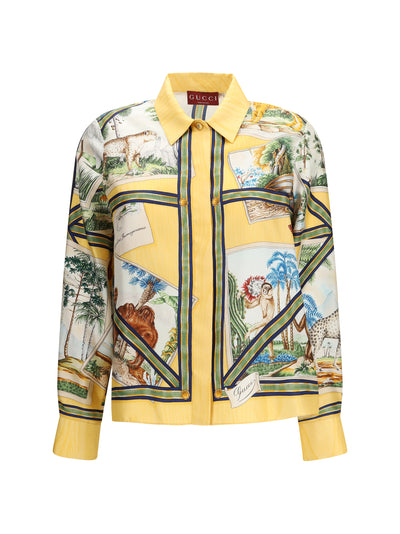 silk twill shirt