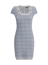 BALMAIN 34 stretch midi dress