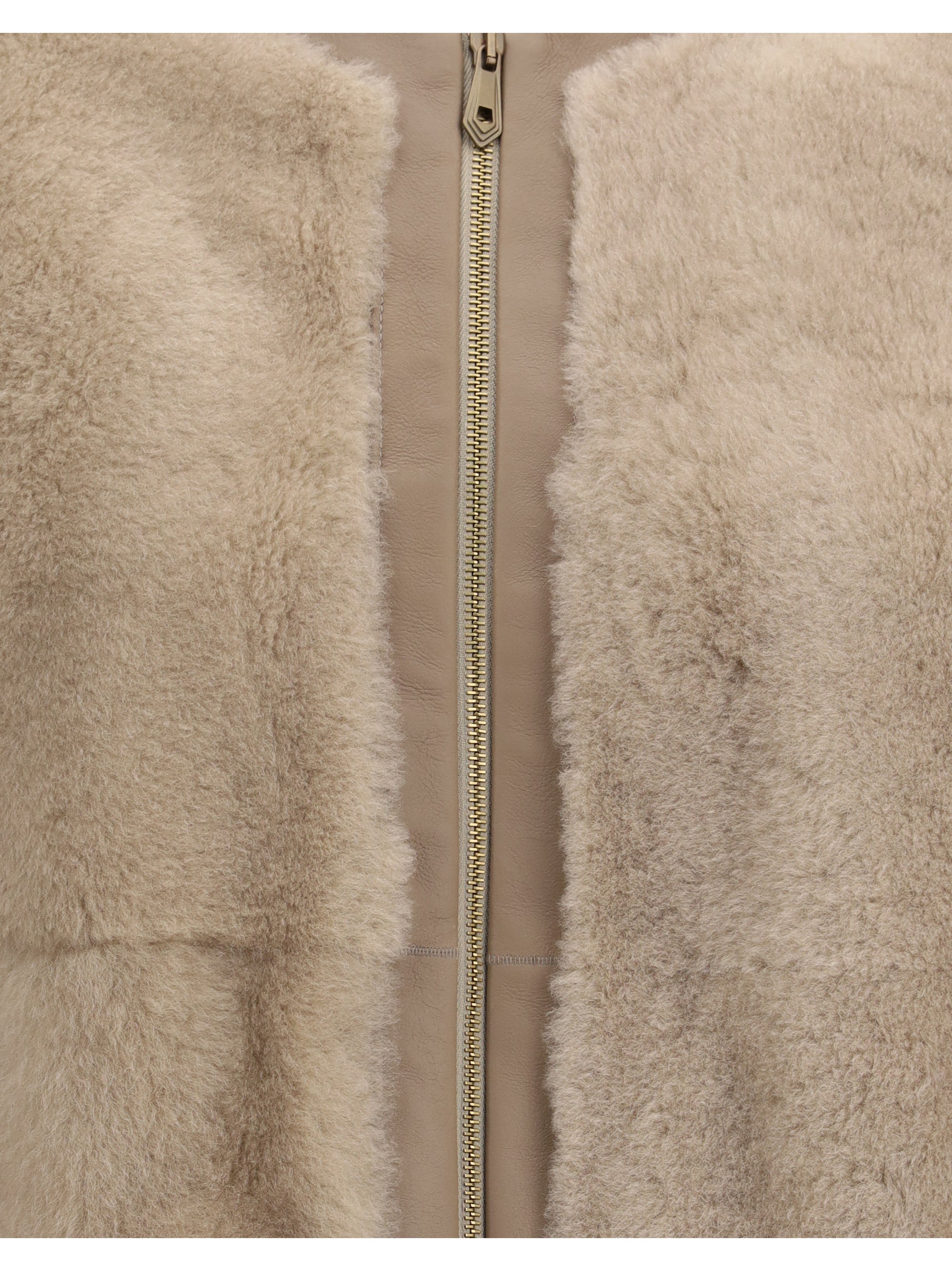 MAX MARA ATELIER 42 luana shearling cardigan