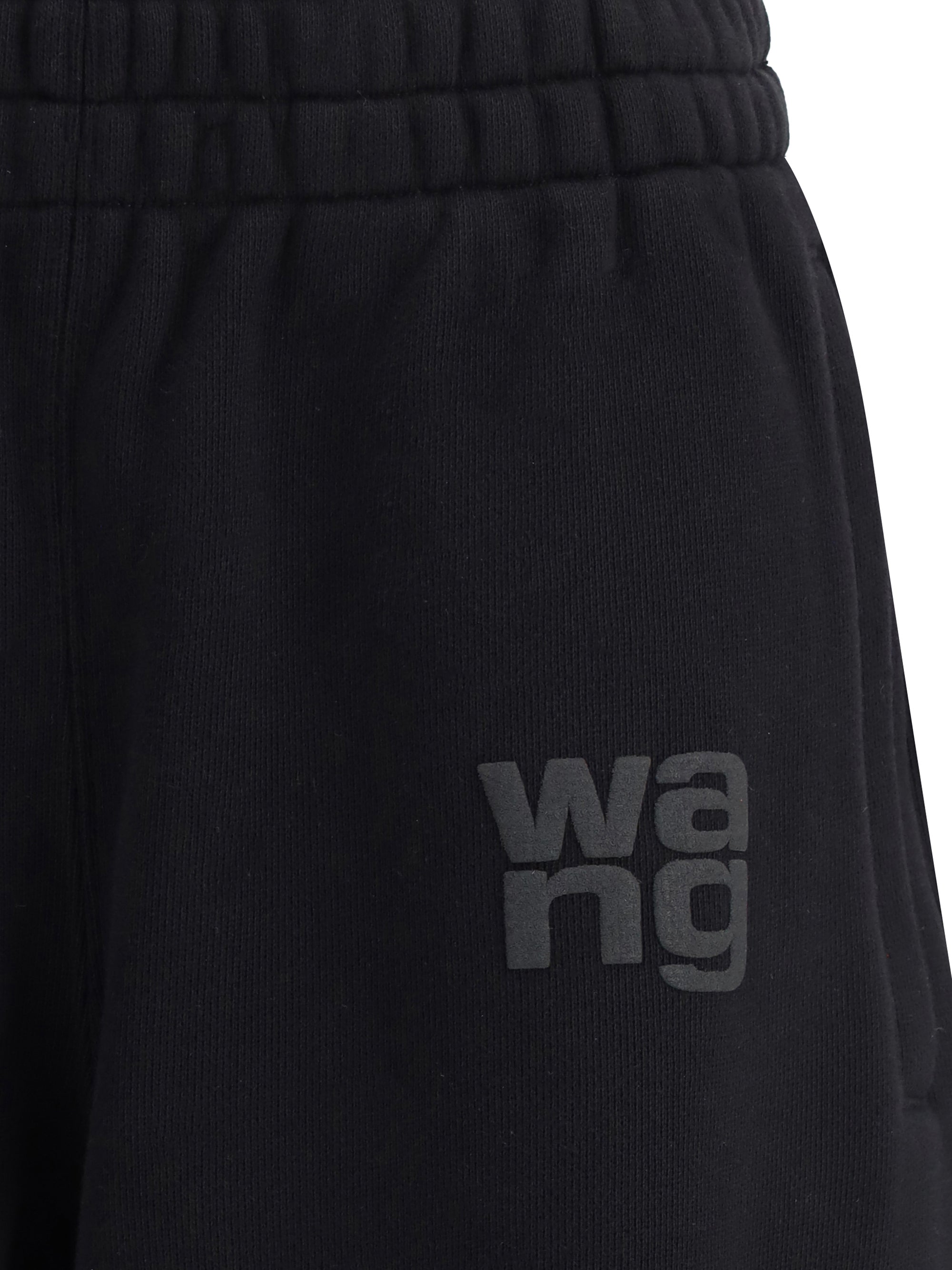 ALEXANDER WANG M puff-print logo sweatpants