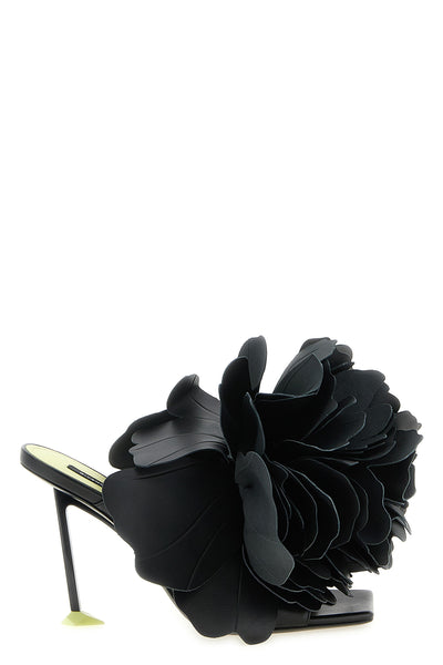 boudoir calf leather mules