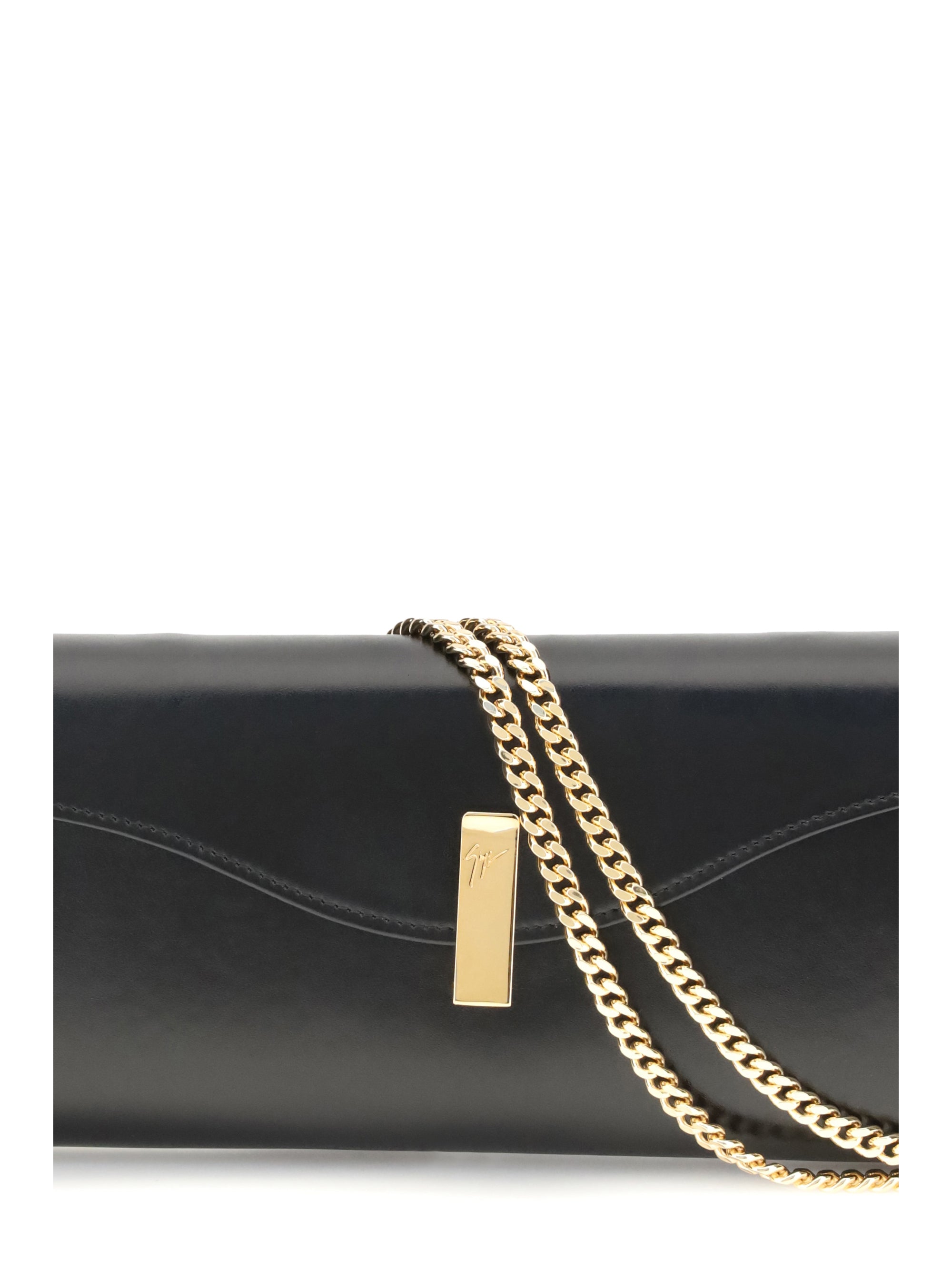 GIUSEPPE ZANOTTI OS flutie clutch bag