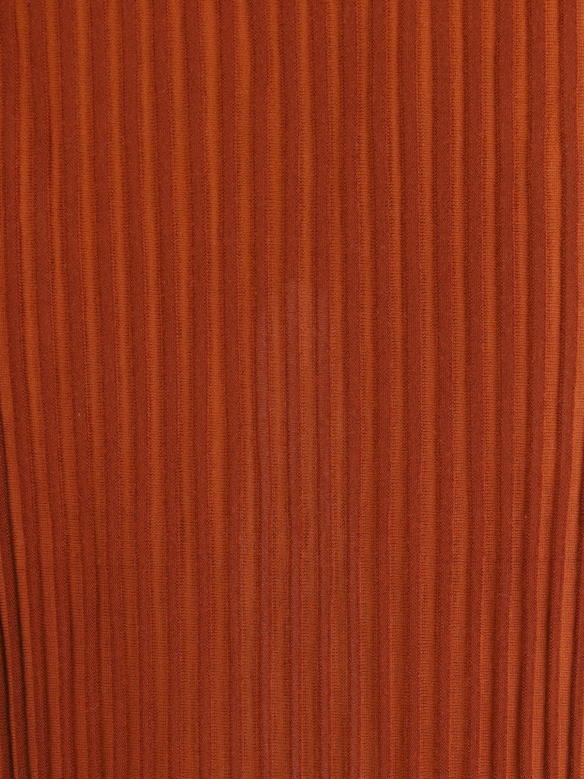 GABRIELA HEARST S long knitted skirt with narrow ribs