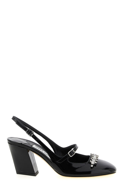 belinda patent leather slingbacks