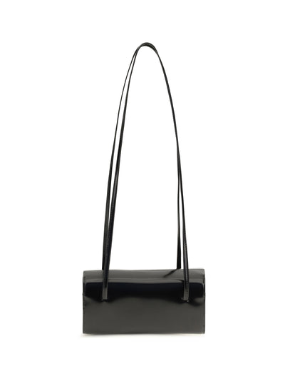 mie brushed leather shoulder bag