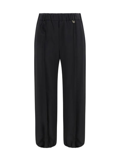 wool jogging pants