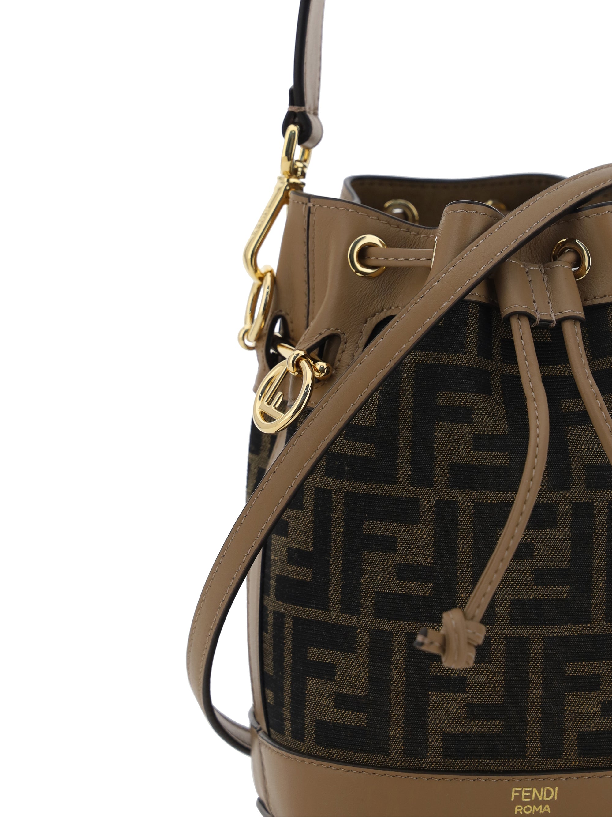 mon tresor mini bucket bag