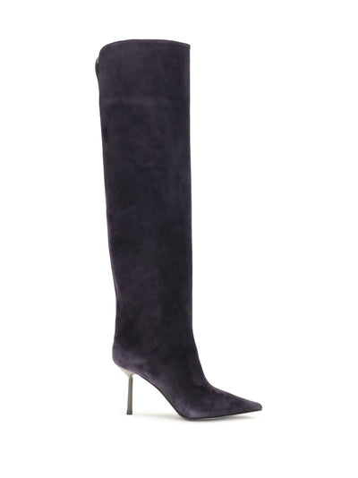 bella over-the-knee suede boots