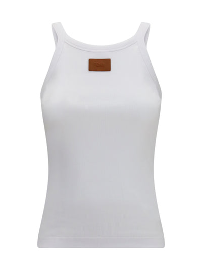 ribbed cotton tank top