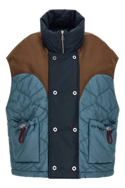 the marbell kate vest redefines the volumes of the contemporary wardrobe throu