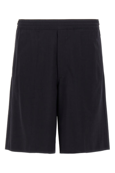 tailoerd wool blend bermuda shorts