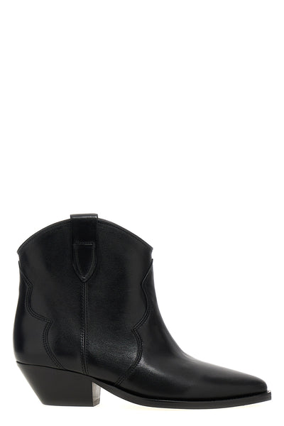dewina leather ankle boots
