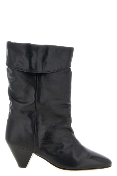 the isabel marant dalby ankle boots embody a casual elegance through a structu
