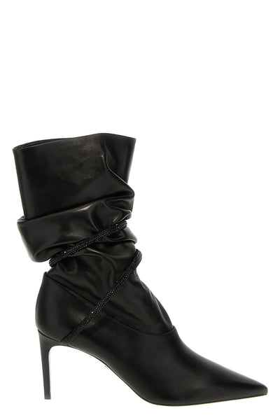 nappa ankle boots