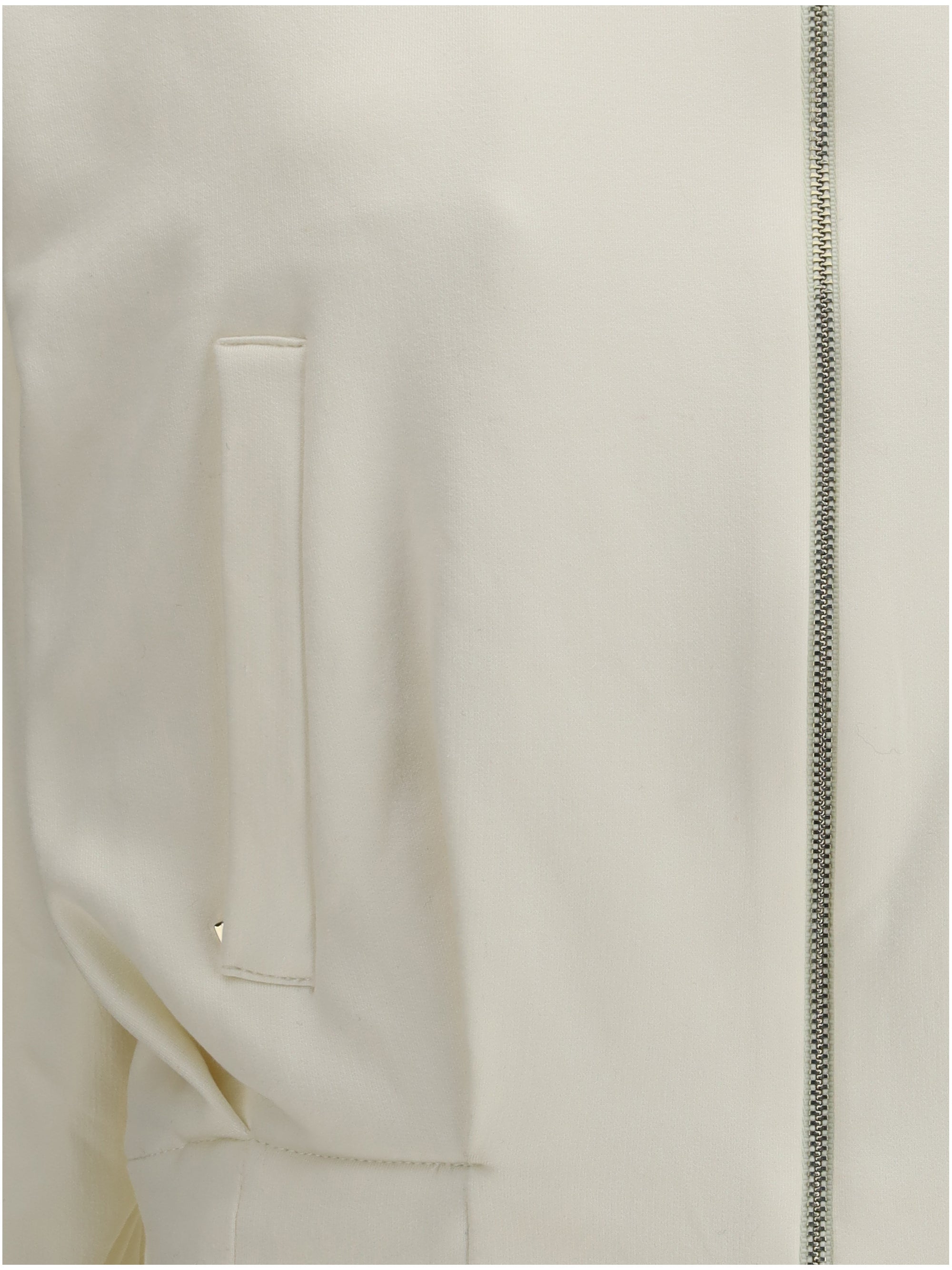 MAX MARA PURE L argenta cropped sweatshirt