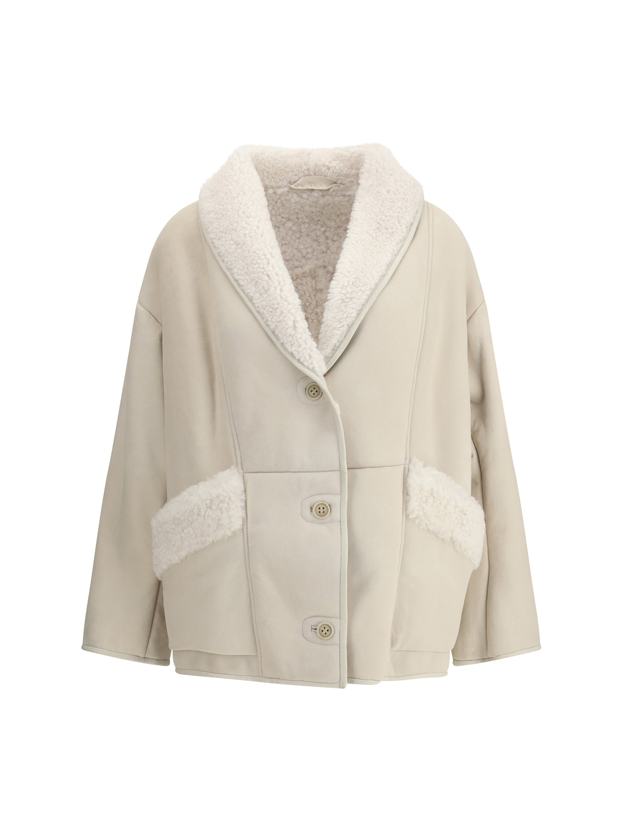 SALVATORE SANTORO 40 shearling jacket