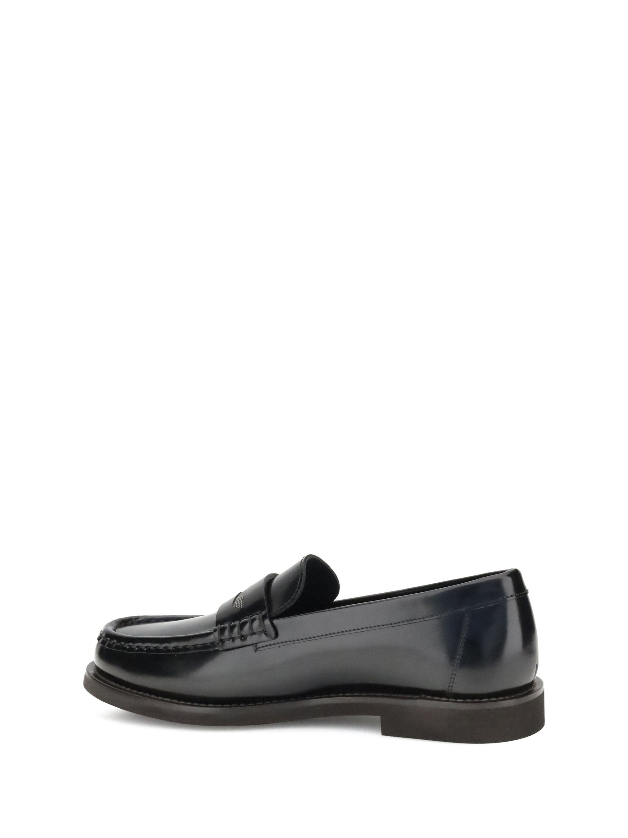 BRUNELLO CUCINELLI 36 leather loafers
