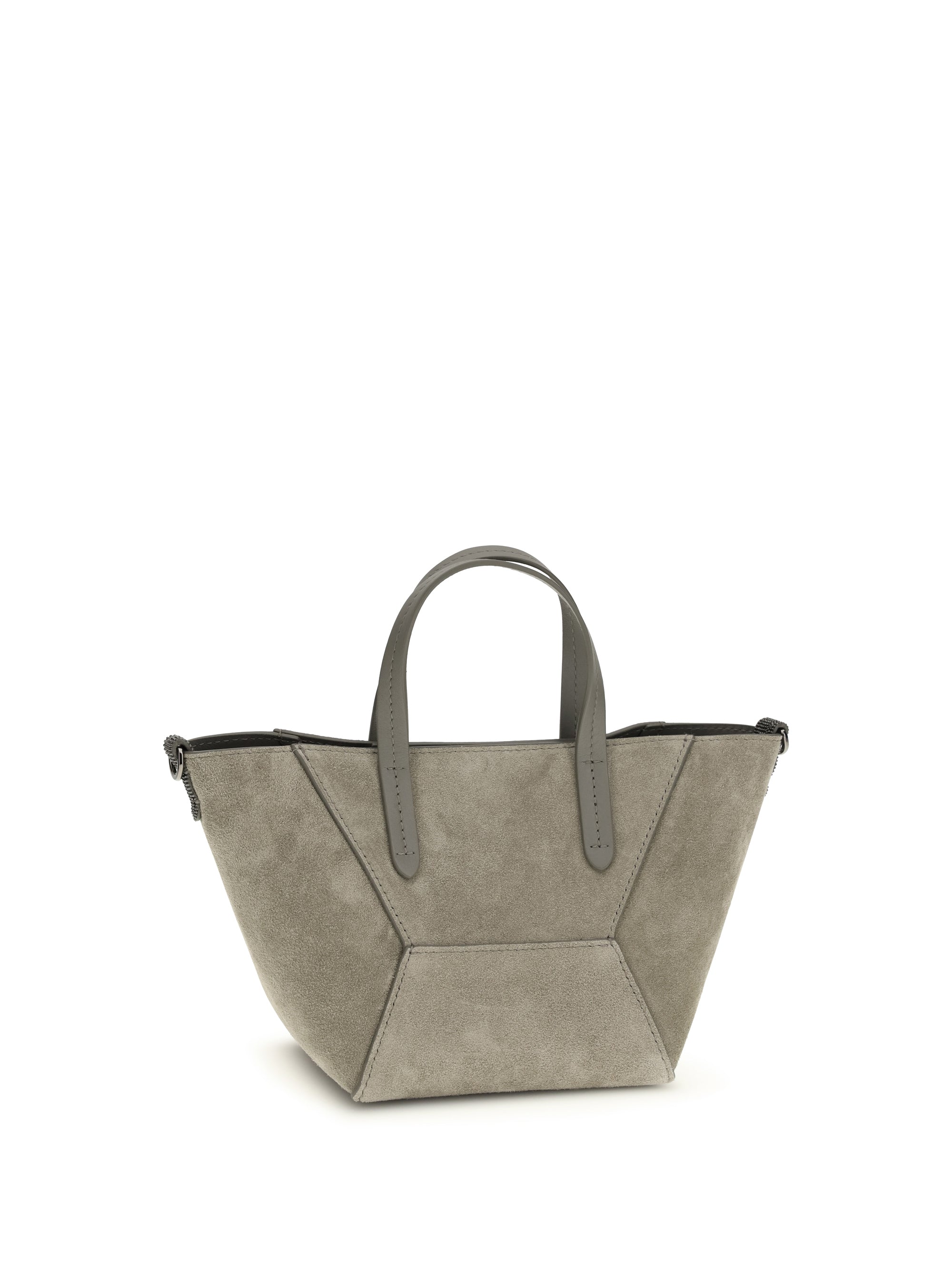 BRUNELLO CUCINELLI OS suede shoulder bag
