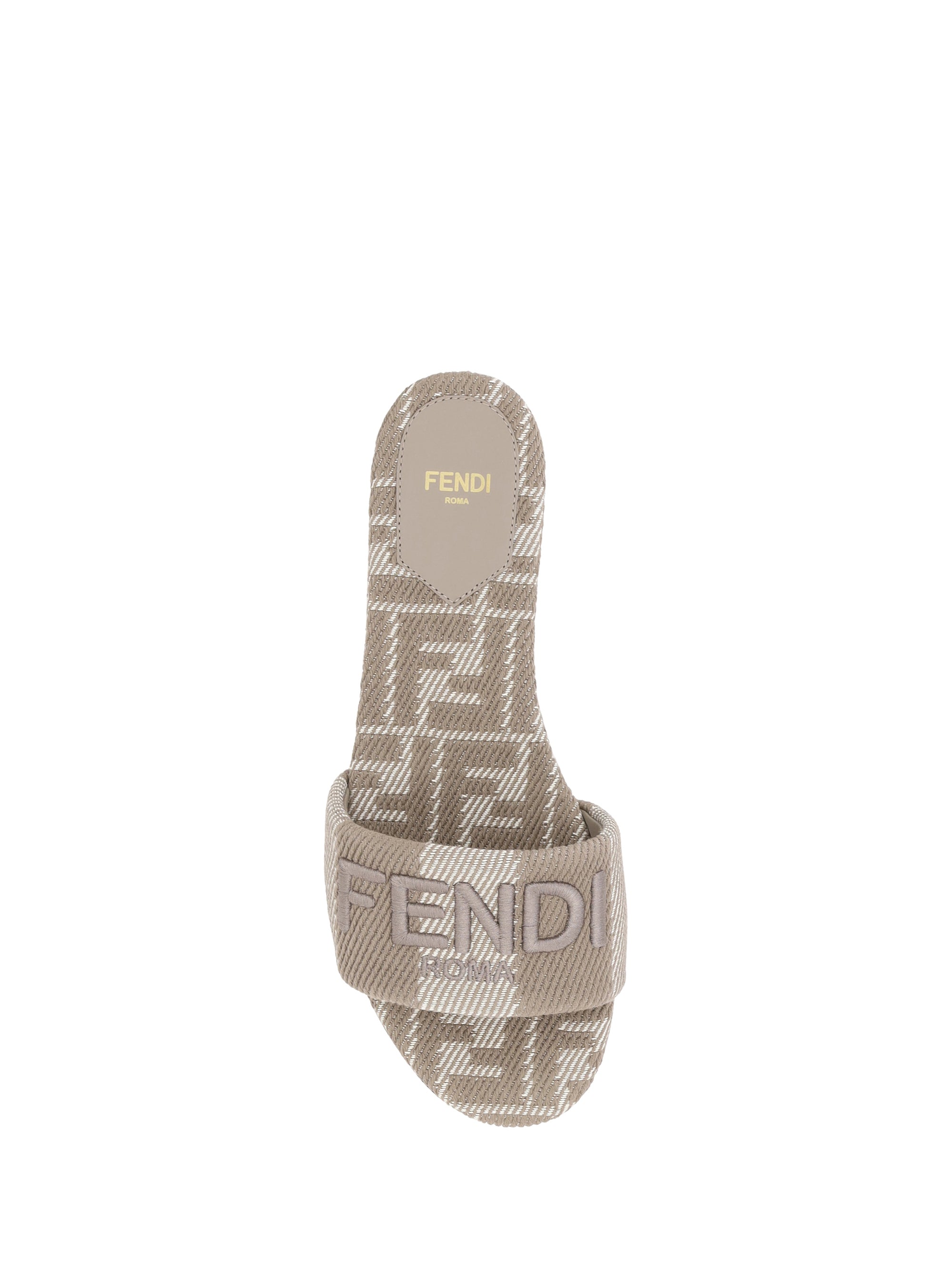 ff embroidery sandals