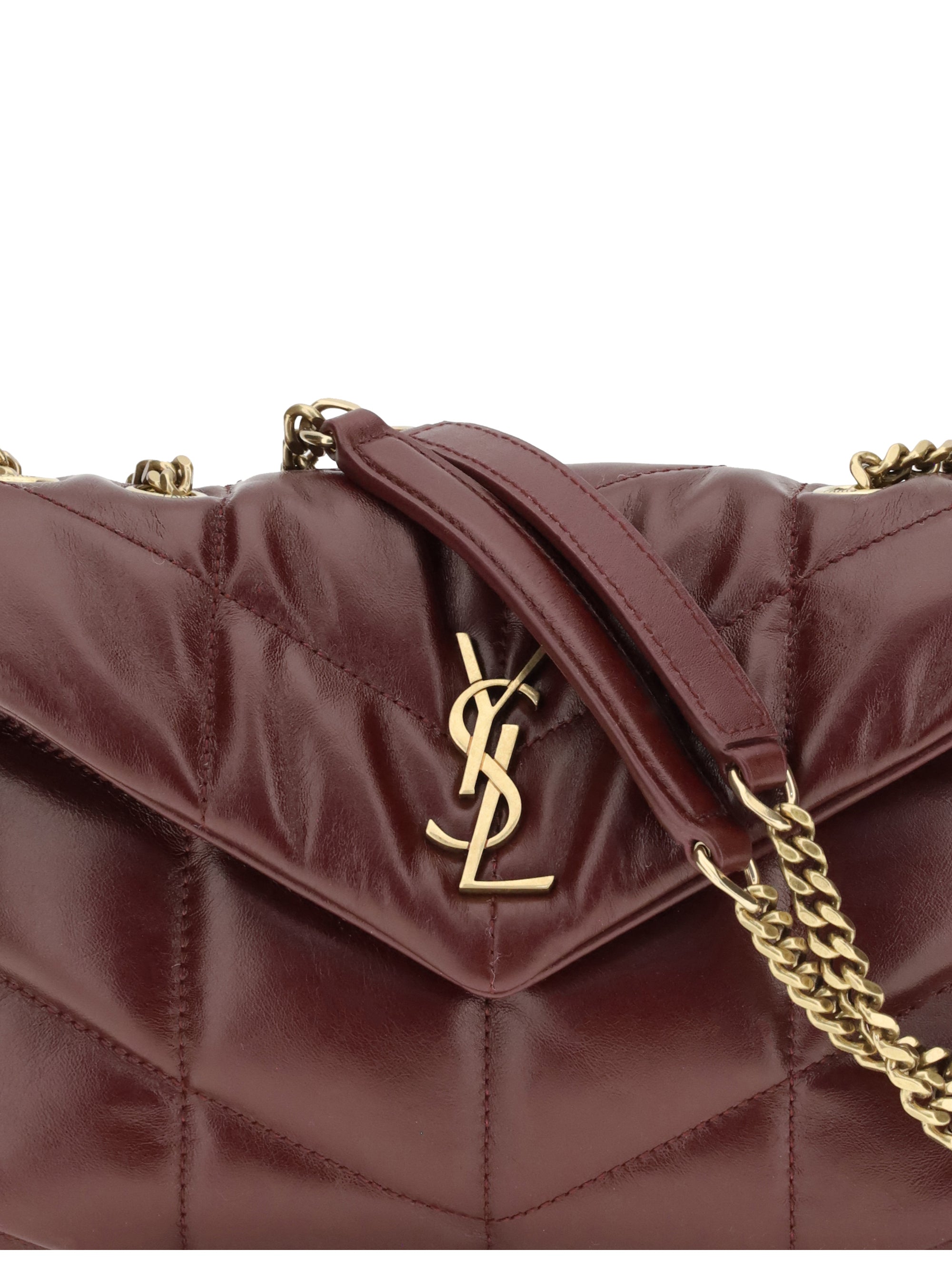 SAINT LAURENT OS loulou puffer toy shoulder bag