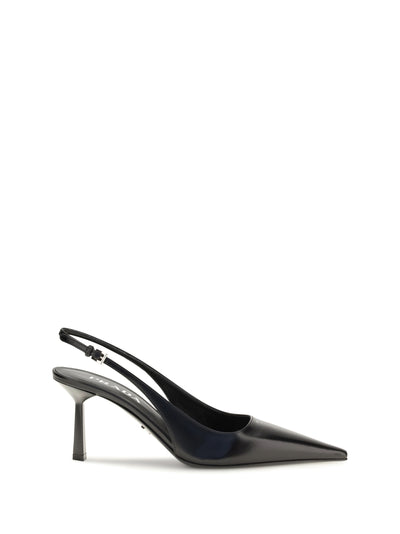 leather slingback pumps